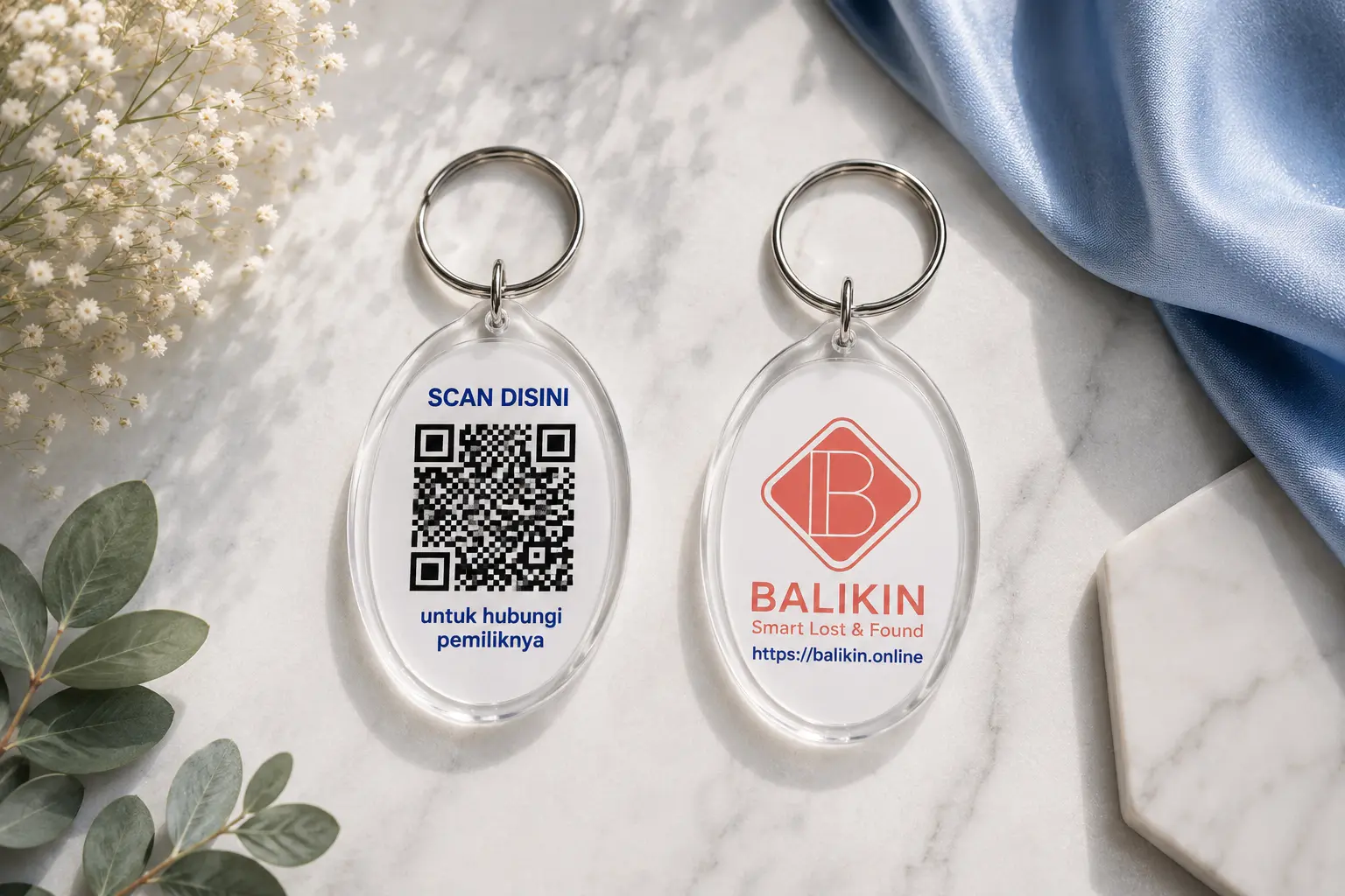 Akrilik OVAL Balikin