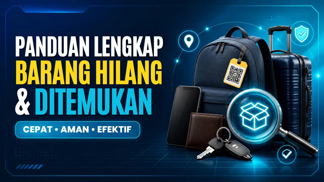 cara mengatasi barang hilang